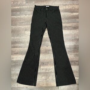 Pinstripe Flare Pants